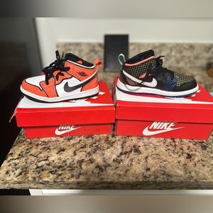 I am selling fairly new shoes worn ones or twice size 9c